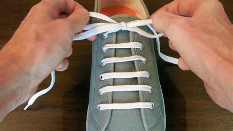 lacing shoes straight across|how to lace sneakers horizontally.